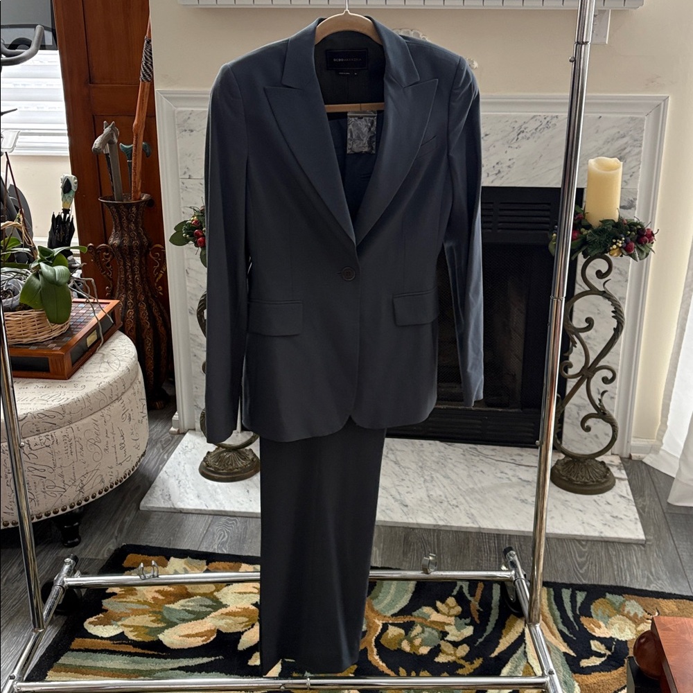 BCBGMaxAzria Charcoal Suit